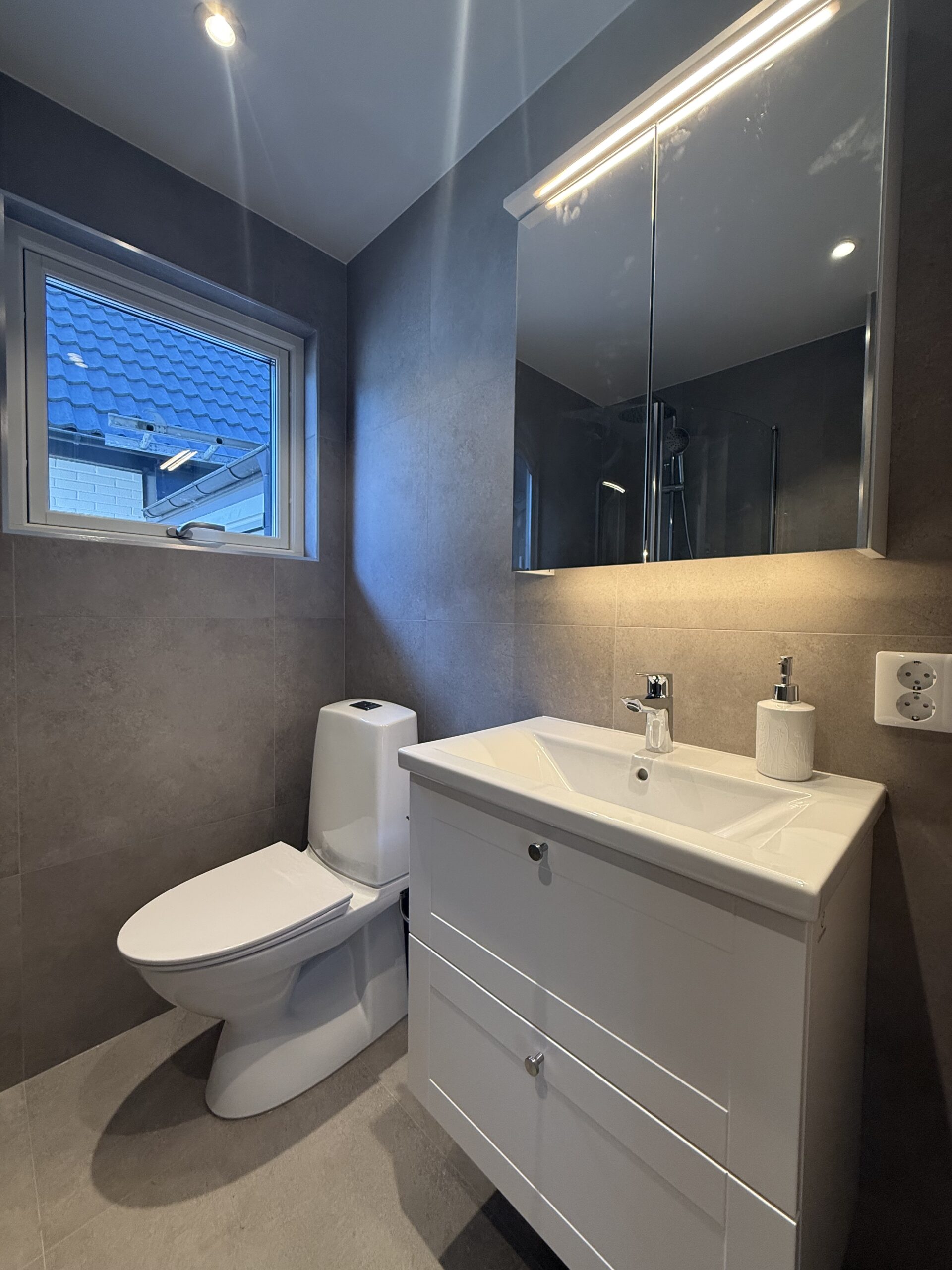 Badrumsrenovering Höstvindsvägen