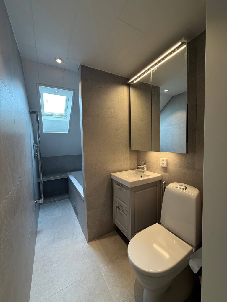 Badrumsrenovering i Vikingstad