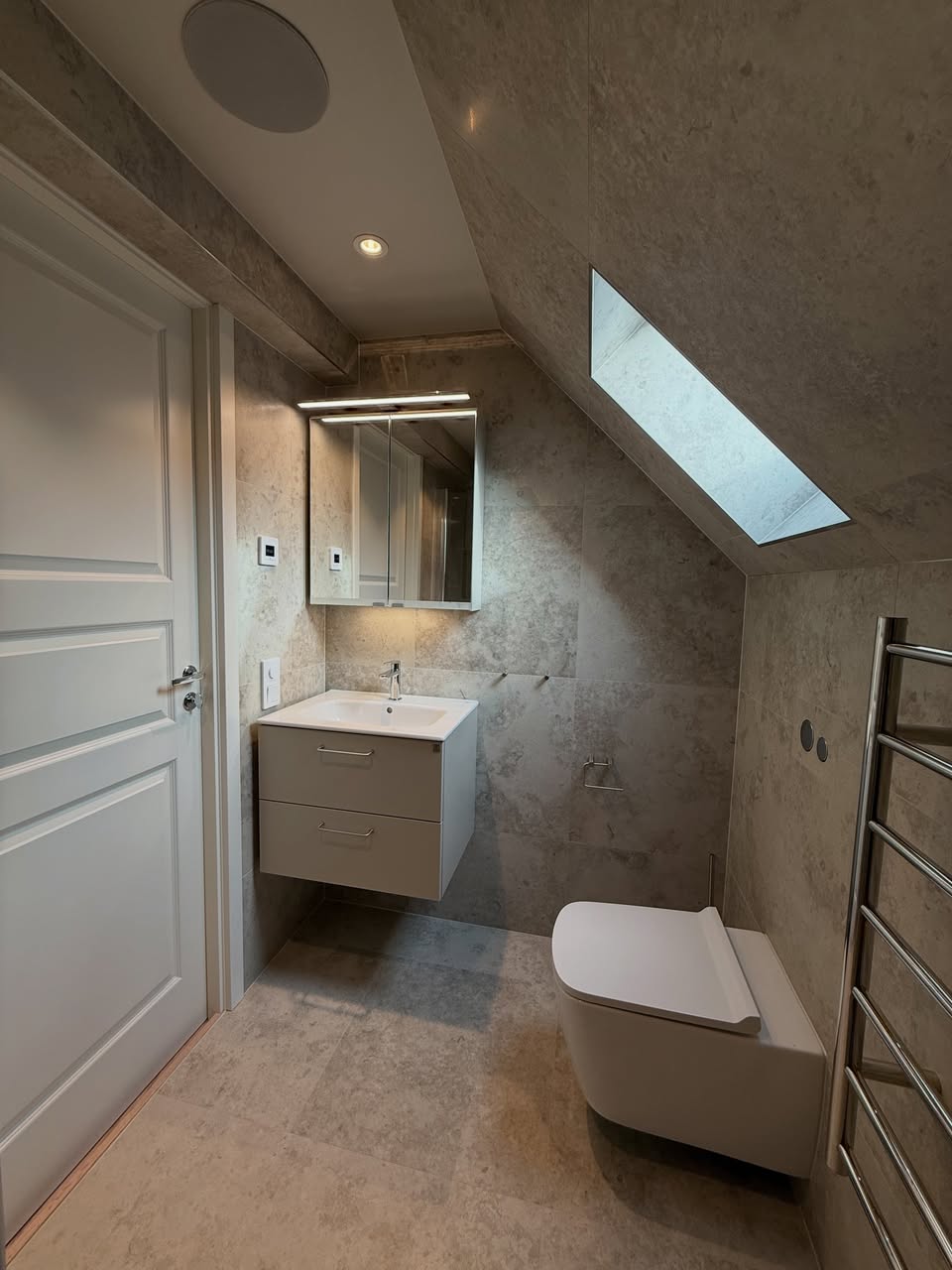 Badrumsrenovering övervåning – återkommande kund